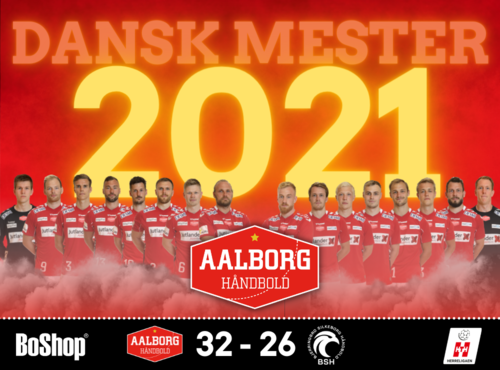 Aalborg Håndbold Danske Mester 20-21.